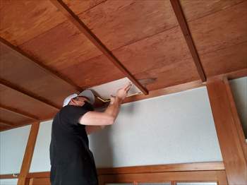 天井点検口　設置